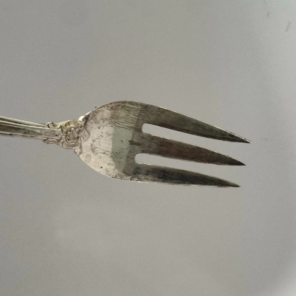 VTG 80s Towle Japan Cold Meat Fork Casserole Spoon Supreme Cutlery King Arthur